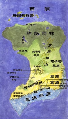 南大洲地图 南大洲地图